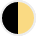 Negro mate / Oro